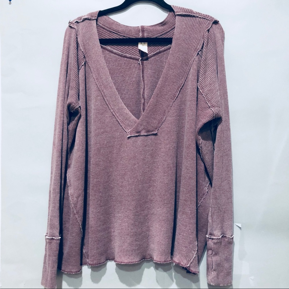 ❗️Last 1 M❗️FREE PEOPLE Oceanview  Top NWT - Picture 4 of 8